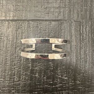 Kendra Scott Zorte Double Band Cuff in Silver